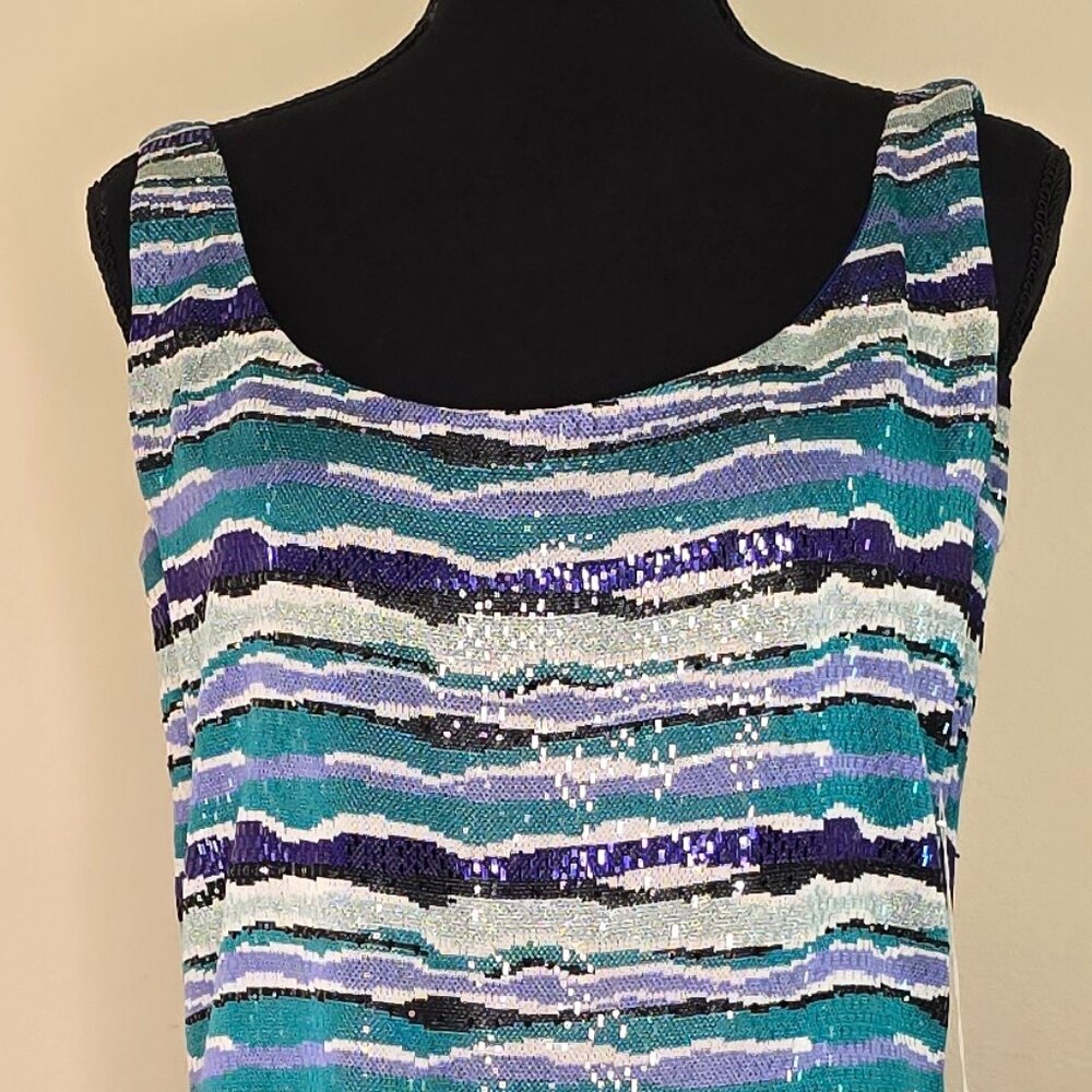 St. John by Marie Gray Knit Dress & Jacket Set – Size 12